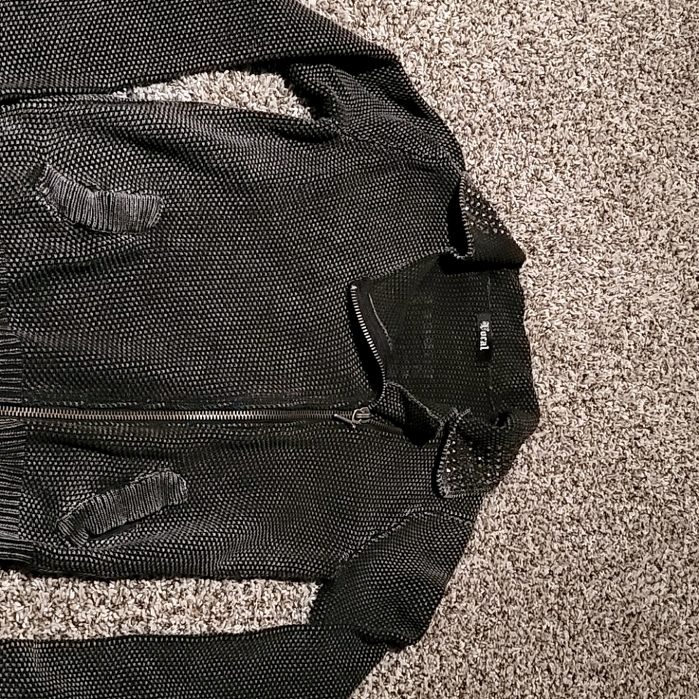 Vocal sweater with beading